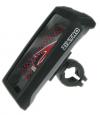Weatherproof Smartphone bike handlebar mount by Zixtro - Black and Grey