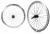 Espresso Polished Silver Wheelset with coaster brake & tyres/tubes