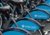 Row of Boris Bikes perfect for broken down bicyclists