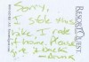 Drunk Note