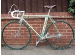 Santini Bicycle (Columbus SL, Campagnolo Record): 54.5cm (ST) by 55cm (TT)