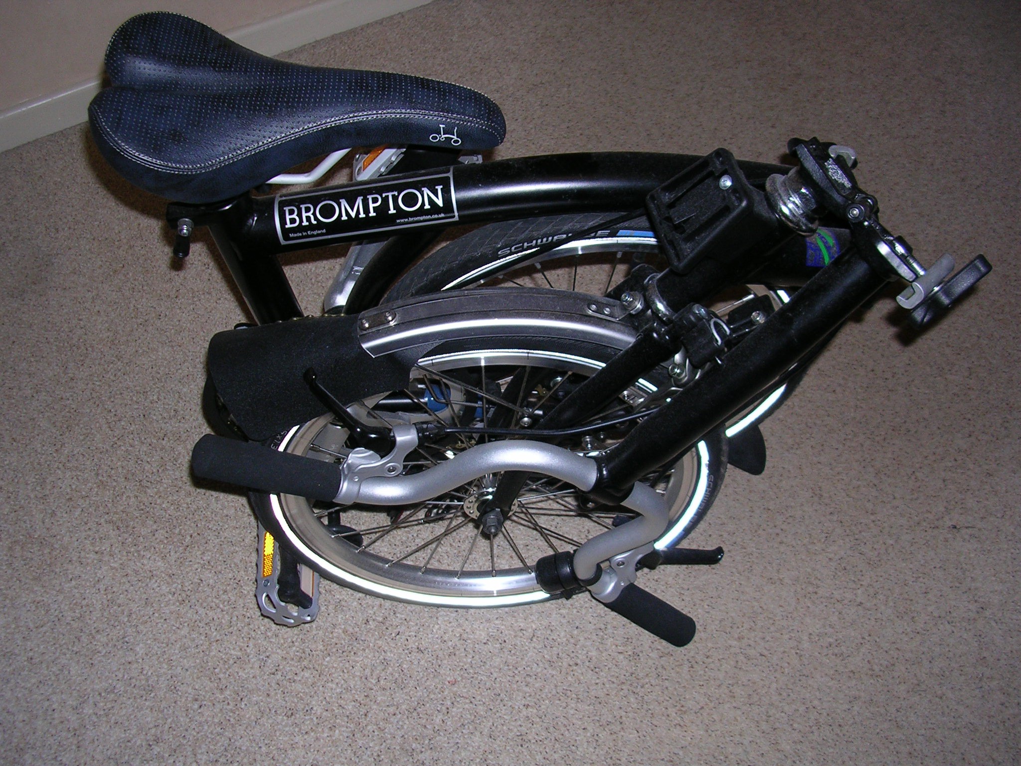 Brompton folding bike - new